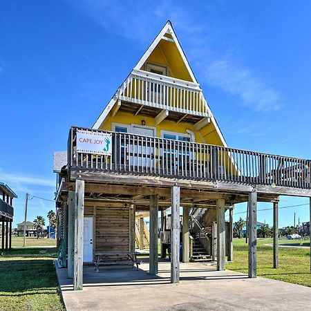 A-Frame Home With Deck - 2 Blocks To Surfside Beach! Kültér fotó