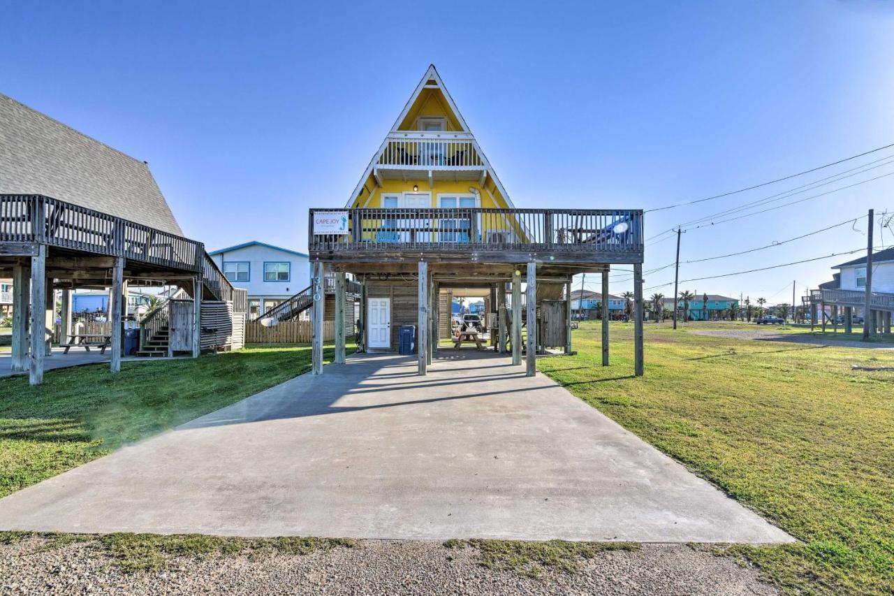 A-Frame Home With Deck - 2 Blocks To Surfside Beach! Kültér fotó