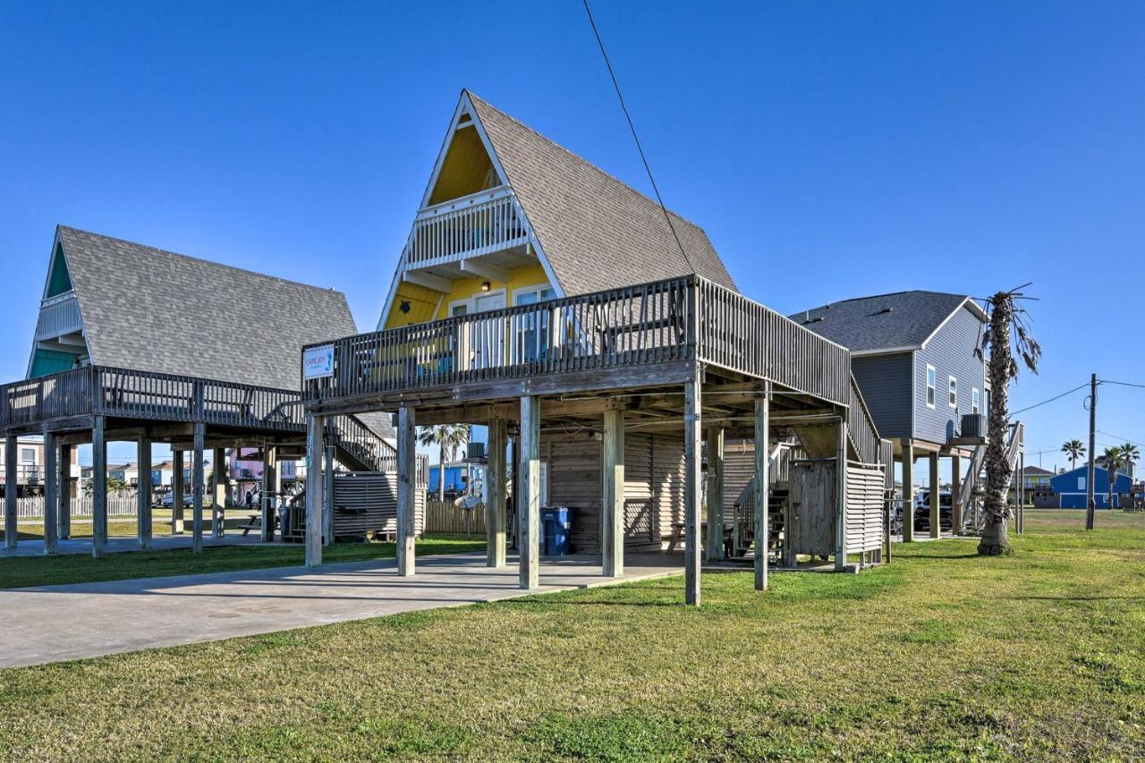 A-Frame Home With Deck - 2 Blocks To Surfside Beach! Kültér fotó
