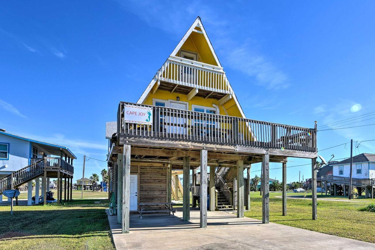A-Frame Home With Deck - 2 Blocks To Surfside Beach! Kültér fotó